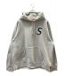 Supreme（シュプリーム）の古着「S LOGO HOODED SWEATSHIRT」｜グレー