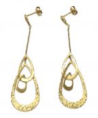 STAR JEWELRYスタージュエリー）の古着「DANGLE PIERCED EARRINGS」｜ゴールド