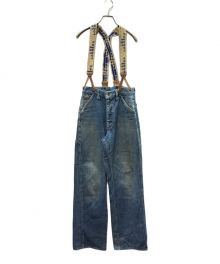 LEE（リー）の古着「"BOSS OF THE ROAD" "88" DENIM LOGGER PANTS」｜ブルー