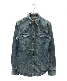 RRL（ダブルアールエル）の古着「ダンガリーシャツ」｜インディゴ