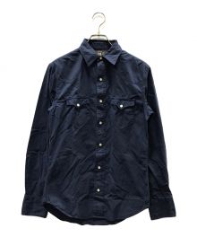 RRL（ダブルアールエル）の古着「ウエスタンワークシャツ」｜ネイビー