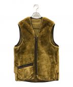 Barbourバブアー）の古着「WARM PILE WAISTCOAT ZIP-IN LINER」｜ブラウン