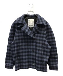 KENZO（ケンゾー）の古着「Small Buffalo Check Coco」｜ネイビー