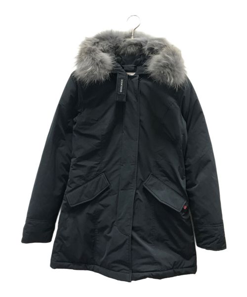 WOOLRICH（ウールリッチ）WOOLRICH (ウールリッチ) Spick and Span (スピックアンドスパン) W's LOGO PARKA DF ネイビー サイズ:XSの古着・服飾アイテム