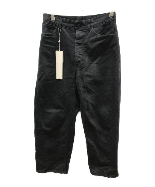 BLURHMS（ブラームス）blurhms (ブラームス) 12.9oz Bias Denim Pants ブラック サイズ:2の古着・服飾アイテム