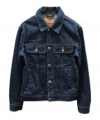 DIESELディーゼル）の古着「D-BARCY TRUCKER JACKET」｜ブルー