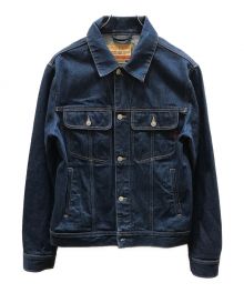 DIESEL（ディーゼル）の古着「D-BARCY TRUCKER JACKET」｜ブルー