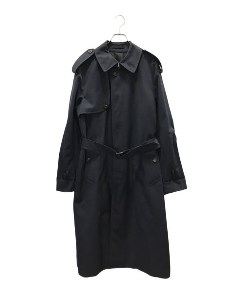 The CLASIK（ザ クラシック）The CLASIK (ザ クラシック) SINGLE TRENCH COAT ネイビー サイズ:48の古着・服飾アイテム