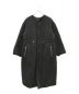 H BEAUTY&YOUTH（エイチ ビューティー&ユース）の古着「QUILTED BOA REVERSIBLE COAT」｜ブラック