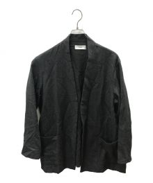 MARKA（マーカ）の古着「LAPELLESS SHIRT JACKET」｜グレー