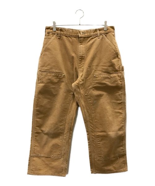 CarHartt（カーハート）CarHartt (カーハート) ダブルニーパンツ ブラウン サイズ:FREEの古着・服飾アイテム