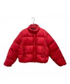 Gymphlexジムフレックス）の古着「2WAY STAND COLLAR SHORT DOWN JACKET」｜レッド