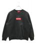 Supreme（シュプリーム）の古着「Box Logo Crewneck」｜ブラック