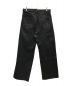 SUBLATIONS (サブレーションズ) 2TUCK WIDE DENIM PANTS ブラック サイズ:3：18000円