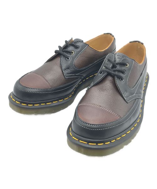 Dr.Martens（ドクターマーチン）Dr.Martens (ドクターマーチン) MIE 1461 デッドストック 3 ホール シューズ ブラック×ブラウン サイズ:7 未使用品の古着・服飾アイテム