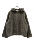 OUR LEGACYアワーレガシー）の古着「FULL ZIP HOOD GREY MOHAIR」｜グレー