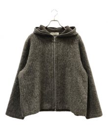 OUR LEGACY（アワーレガシー）の古着「FULL ZIP HOOD GREY MOHAIR」｜グレー