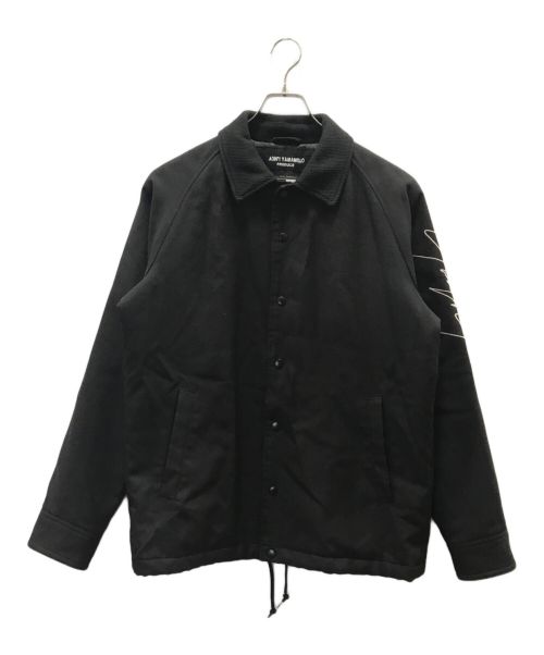 YOHJI YAMAMOTO（ヨウジヤマモト）YOHJI YAMAMOTO (ヨウジヤマモト) New Era (ニューエラ) ジャケット ブラック サイズ:Mの古着・服飾アイテム