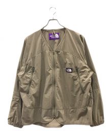 THE NORTHFACE PURPLELABEL（ザ・ノースフェイス パープルレーベル）の古着「Nylon Ripstop Field Cardigan」｜ベージュ