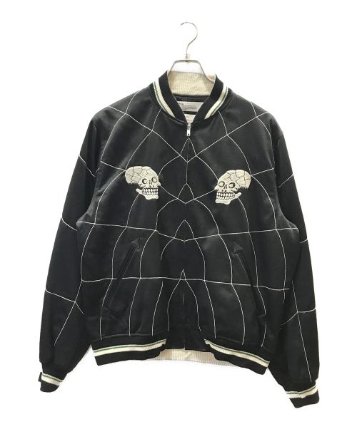 DAIRIKU（ダイリク）DAIRIKU (ダイリク) Snake&Skull Ska Jumper ブラック サイズ:Mの古着・服飾アイテム