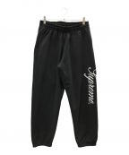 SUPREMEシュプリーム）の古着「Embroidered Script Sweatpant」｜ブラック