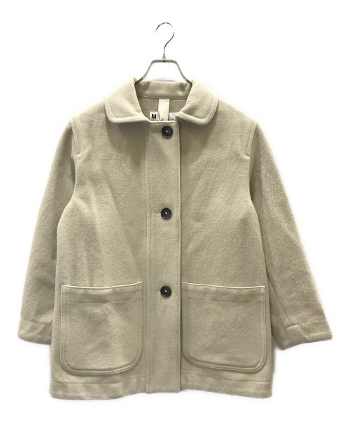 MHL（エムエイチエル）MHL (エムエイチエル) COTTON WOOL DRILL COAT ベージュ サイズ:Sの古着・服飾アイテム