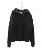 OFFWHITEオフホワイト）の古着「ARROW LOGO SLIM HOODIE」｜ブラック