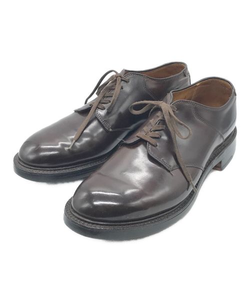 Alden（オールデン）ALDEN (オールデン) BEAMS (ビームス) プレーントゥ サドルシューズ ブラウン サイズ:7 1/2の古着・服飾アイテム