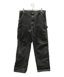 CarHartt（カーハート）の古着「DOUBLE KNEE WORK PANTS」｜ブラック