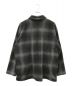 WACKO MARIA (ワコマリア) CHECK FLEECE SHIRT JACKET ブラック サイズ:M 未使用品：30000円