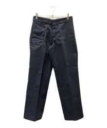 Dickies×htc（ディッキーズ×エイチティーシー）の古着「Pants W. Chain.」｜ネイビー