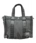 PORTER（ポーター）の古着「TANKER 2WAY TOTE BAG (XS)」｜ブラック