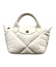 LONGCHAMP (ロンシャン) LE PLIAGE CUIR 2WAYバッグ ホワイト サイズ:下記参照