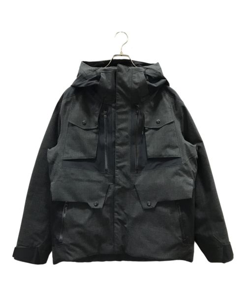 WHITE MOUNTAINEERING（ホワイトマウンテ二アニング）WHITE MOUNTAINEERING (ホワイトマウンテ二アニング) WOOL GORE-TEX DOWN JACKET グレー サイズ:1の古着・服飾アイテム