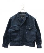 G-STAR RAWジースターロゥ）の古着「Selvedge Jacket blue」｜インディゴ