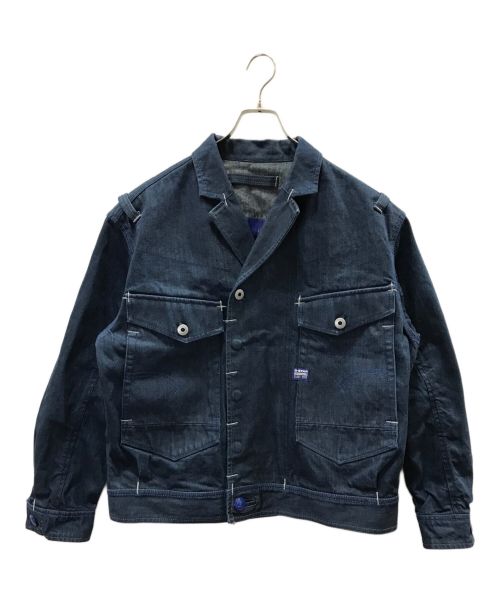 G-STAR RAW（ジースターロゥ）G-STAR RAW (ジースターロゥ) Selvedge Jacket blue インディゴ サイズ:Mの古着・服飾アイテム