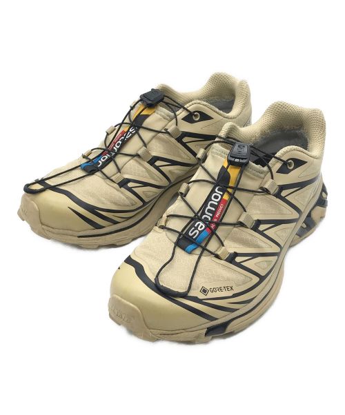 SALOMON（サロモン）SALOMON (サロモン) XT-6 GTX Safari ベージュ サイズ:22.5の古着・服飾アイテム