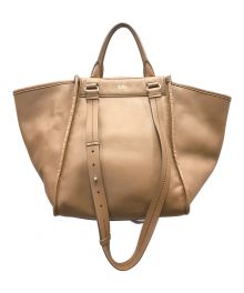 MaxMara（マックスマーラ）の古着「アイコン リバーシブル 2WAY トートバッグ」｜ブラウン