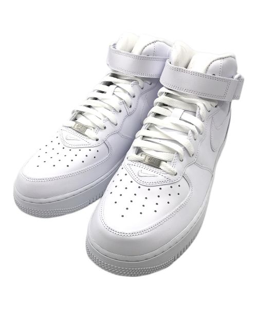 NIKE（ナイキ）NIKE (ナイキ) Supreme (シュプリーム) AIR FORCE 1 MID SP ホワイト サイズ:29の古着・服飾アイテム