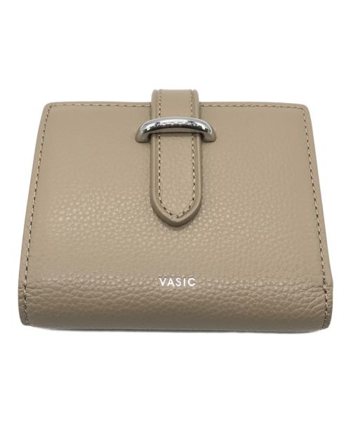 VASIC（ヴァジック）VASIC (ヴァジック) CORD MINI WALLET ベージュ サイズ:下記参照の古着・服飾アイテム