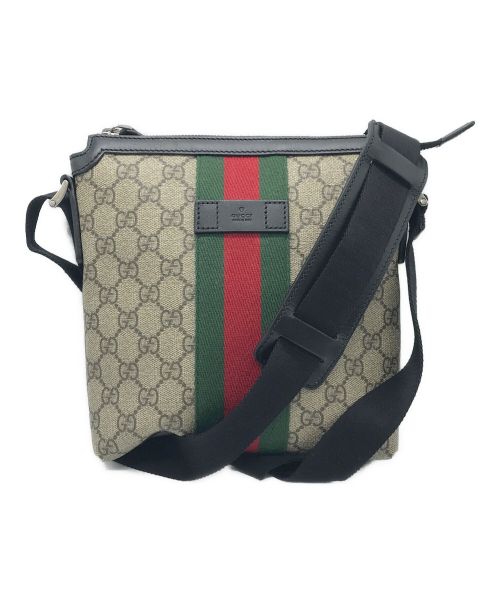 GUCCI（グッチ）GUCCI (グッチ) GGスプリームショルダーバッグ ベージュ サイズ:下記参照の古着・服飾アイテム