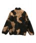 THE NORTH FACE (ザ ノース フェイス) Supreme (シュプリーム) BLEACHED DENIM PRINT FLEECE JACKET ブラウン サイズ:L：40000円