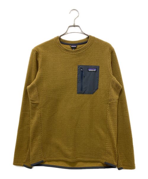 Patagonia（パタゴニア）Patagonia (パタゴニア) R1 Air Crew ブラウン サイズ:SIZE Mの古着・服飾アイテム