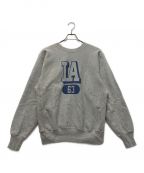 WAREHOUSEウエアハウス）の古着「LA REVERSEWEAVE SWEAT SHIRTS」｜グレー