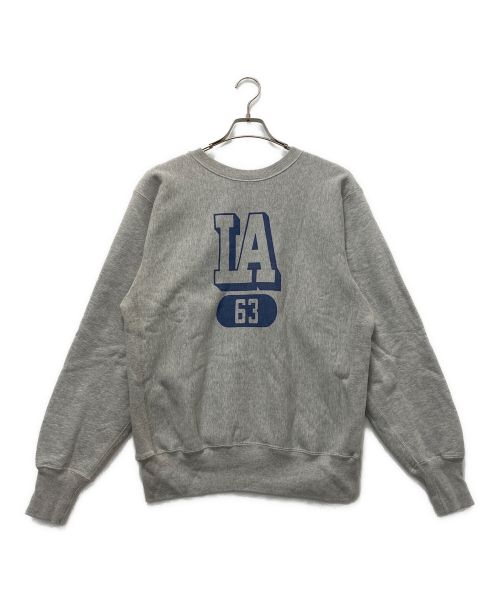 WAREHOUSE（ウエアハウス）WAREHOUSE (ウエアハウス) LA REVERSEWEAVE SWEAT SHIRTS グレー サイズ:SIZE XLの古着・服飾アイテム