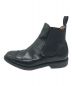 SANDERS (サンダース) MILITARY CAP TOE CHELSEA BOOT ブラック サイズ:6：29000円