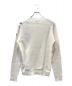 MONCLER (モンクレール) GIROCOLLO TRICOT ワッフルニット ホワイト サイズ:M：45000円