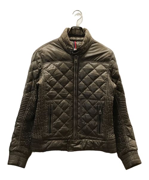 MONCLER（モンクレール）MONCLER (モンクレール) キルティングダウンジャケット ブラウン サイズ:Mの古着・服飾アイテム