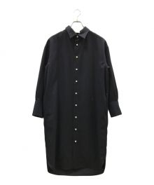 MADISON BLUE（マディソンブルー）の古着「WOOL OVERSIZED SHIRT DRESS」｜ネイビー