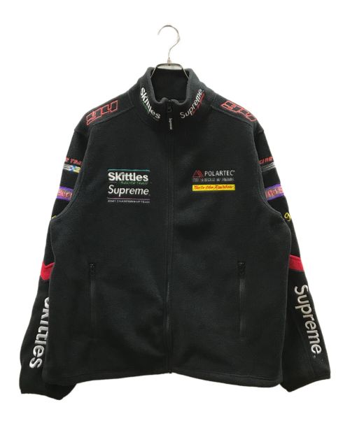 SUPREME（シュプリーム）Supreme (シュプリーム) Skittles Polartec Jacket ブラック サイズ:Lの古着・服飾アイテム